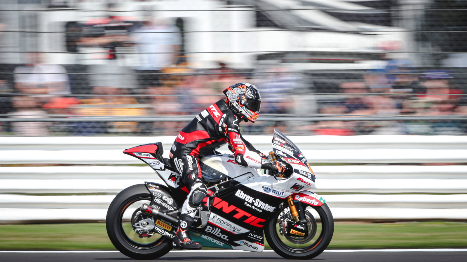 Aron Canet, Moto2, Silverstone, British GP. 2 August 2024